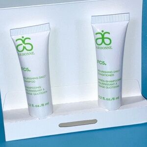 🎀 $14 - Arbonne FC5 for Hair Nourishing Shampoo & Conditioner Samples .2oz each